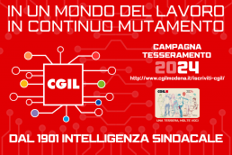 Campagna tesseramento Cgil 2024