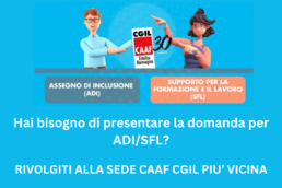 ADI eImmagine campagna Assegno di inclusione (ADI)SFL