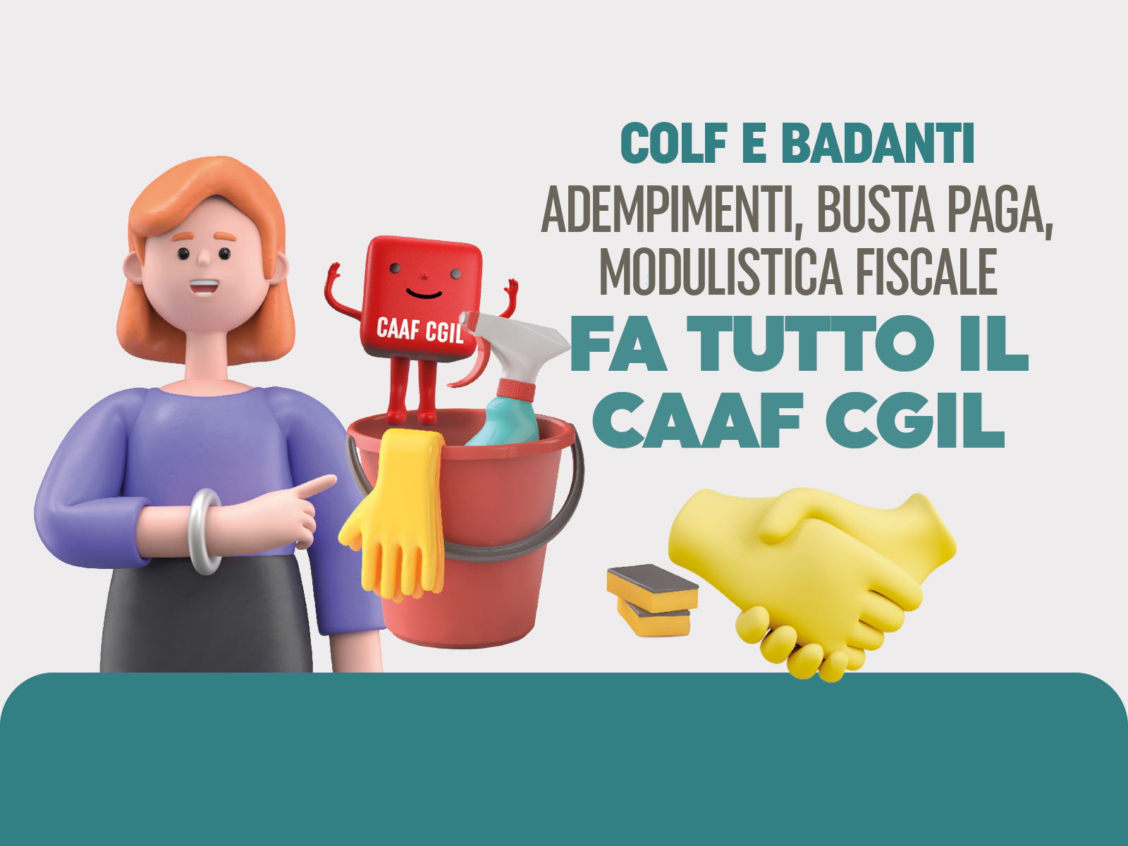 Banner campagna colf e badanti 2025