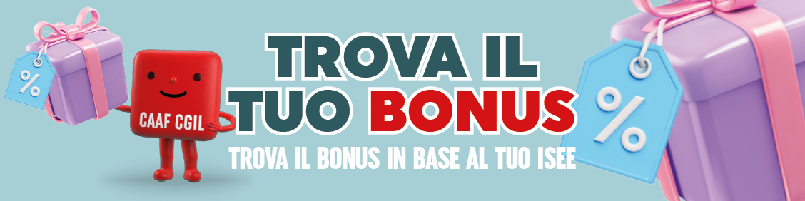 Trova il tuo Bonus