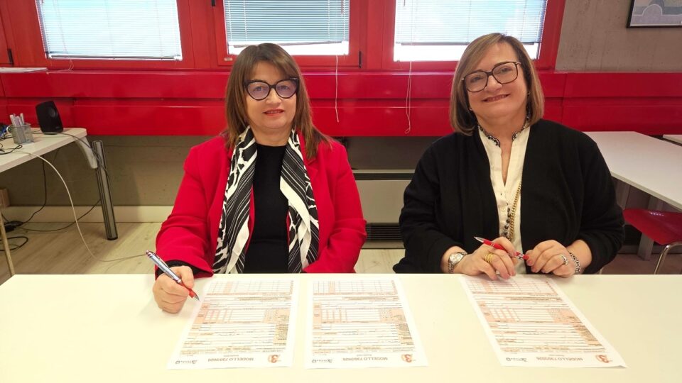 Elisabetta Valenti e Manuela Rizzi Caaf Cgil Modena